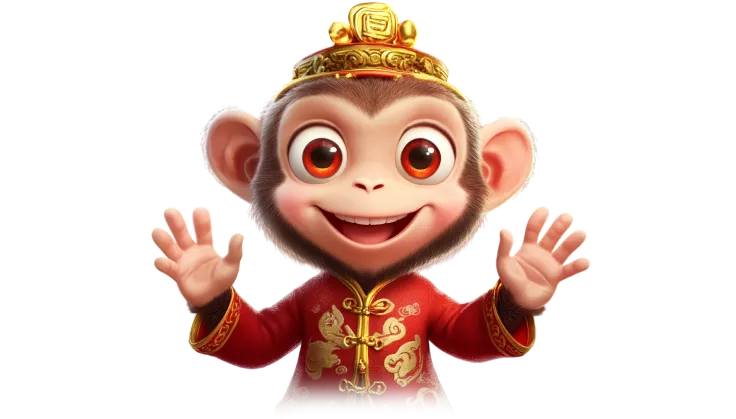 Cartoon Lucky Monkey